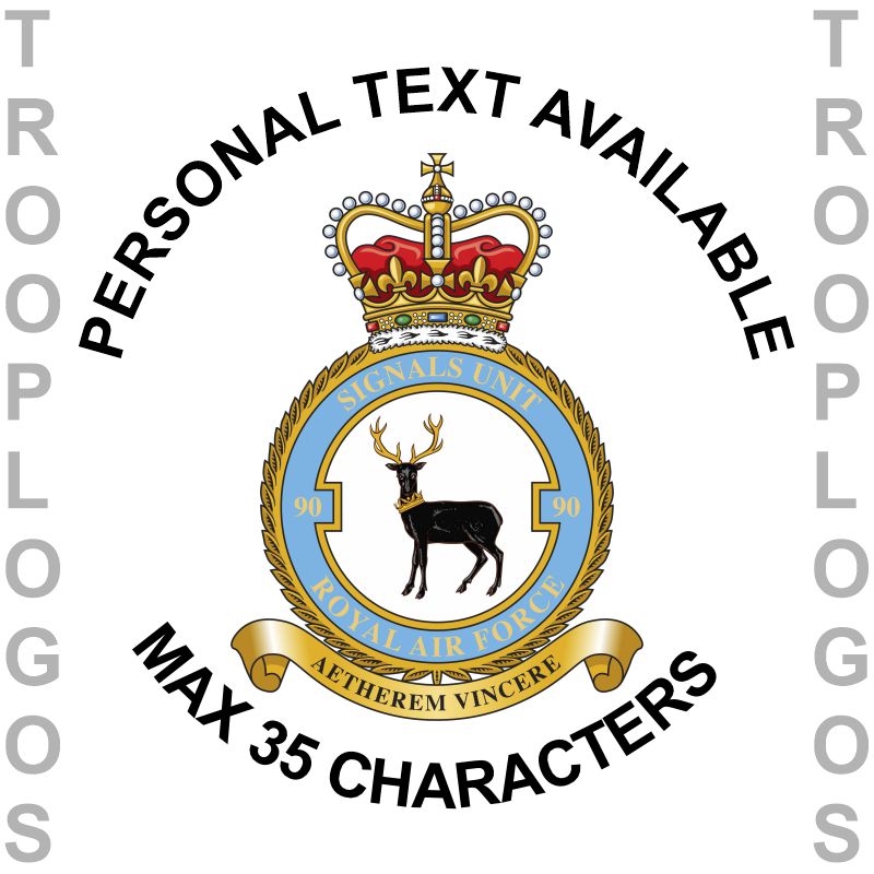 RAF 90 Signals Unit Rugby Shirt