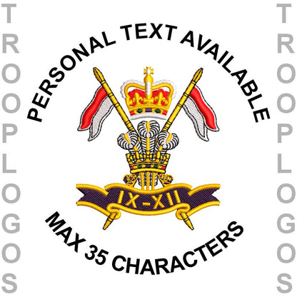 9th/12th Royal Lancers Embroidered Badge