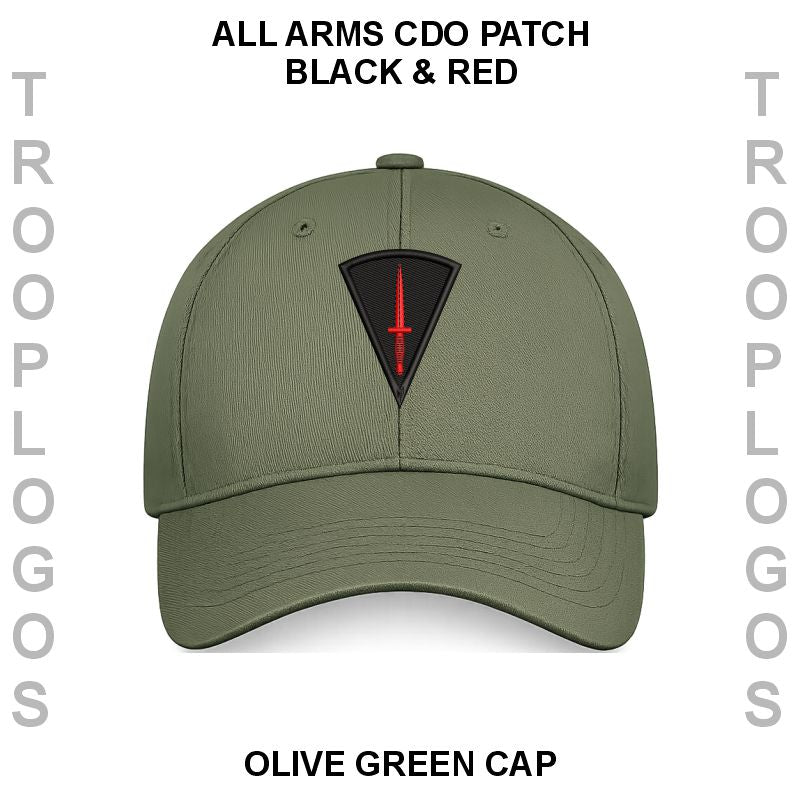 All Arms Commando Embroidered Baseball Cap