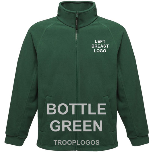 Bottle Green Fleece Jacket