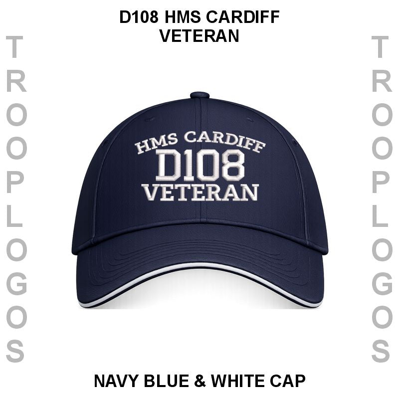 Royal Navy Destroyer Embroidered Baseball Cap