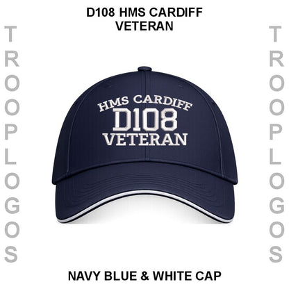 Royal Navy Destroyer Embroidered Baseball Cap