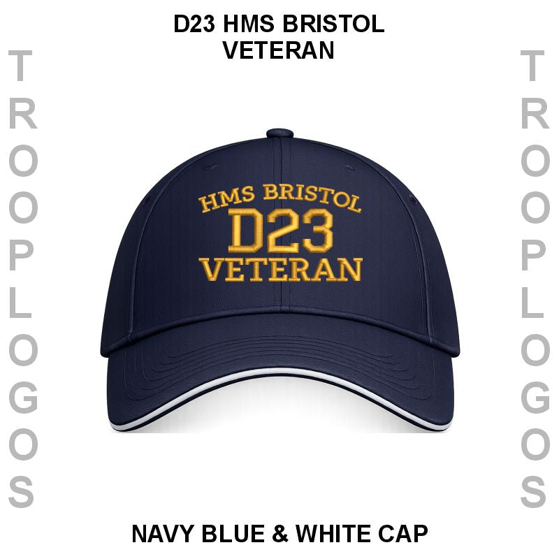 Royal Navy Destroyer Embroidered Baseball Cap