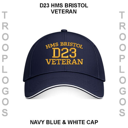 Royal Navy Destroyer Embroidered Baseball Cap