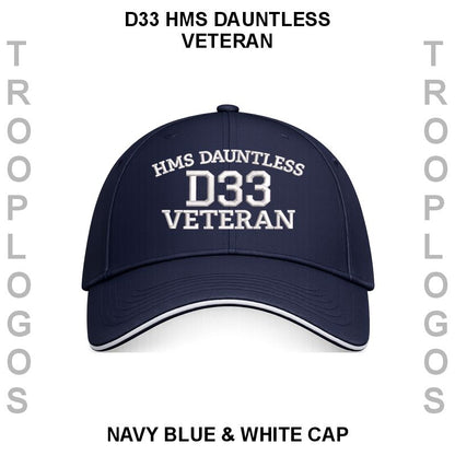Royal Navy Destroyer Embroidered Baseball Cap
