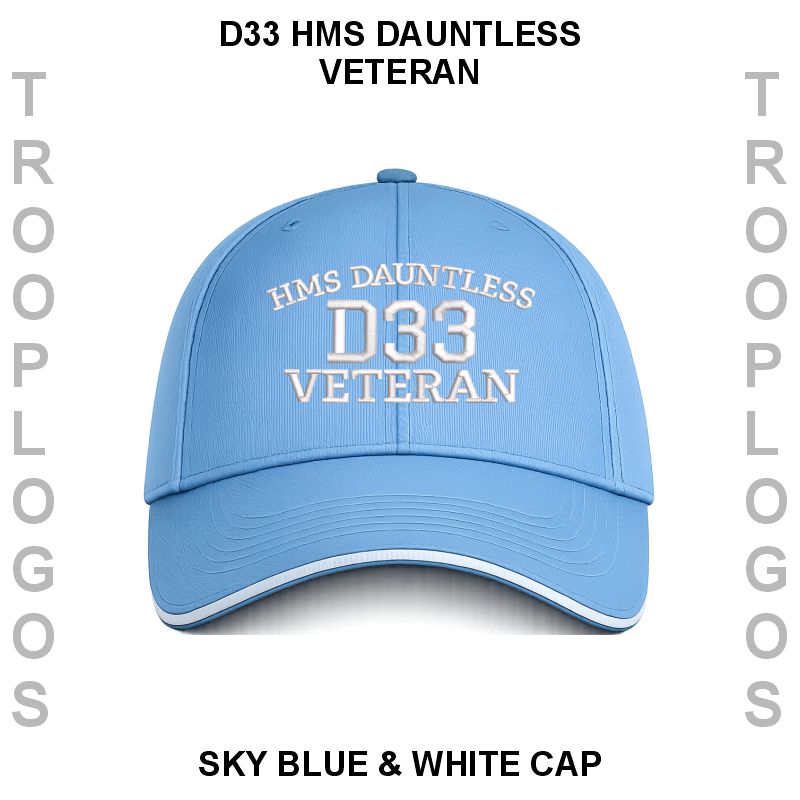 Royal Navy Destroyer Embroidered Baseball Cap