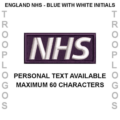 NHS Embroidered Logo