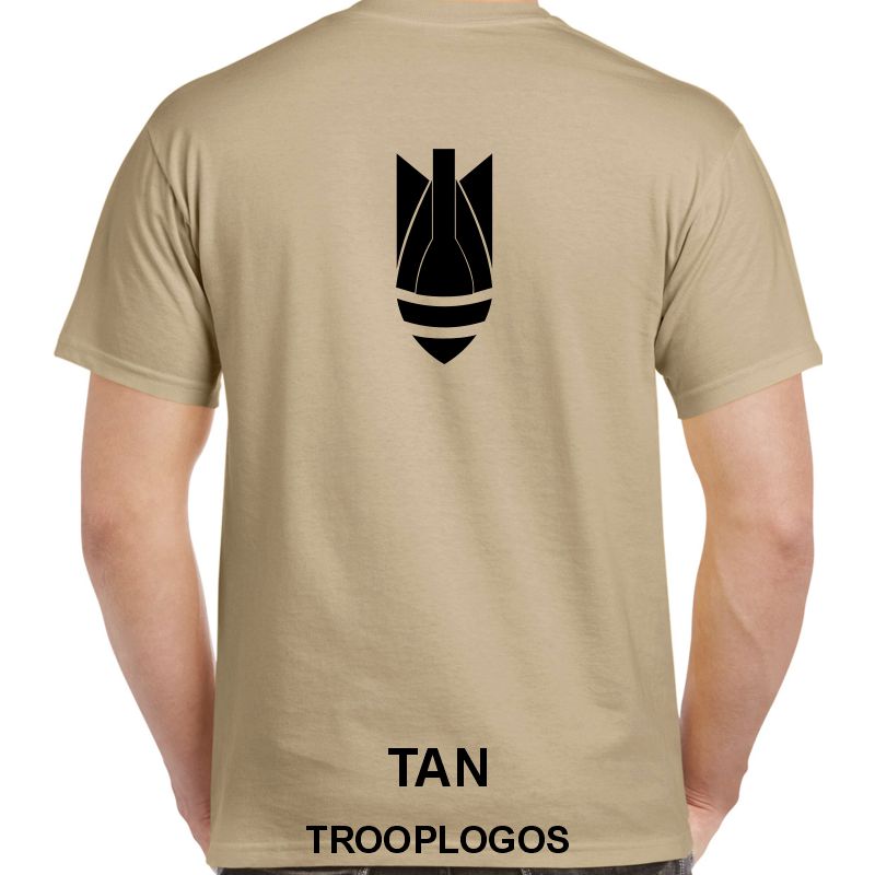 EOD Bomb Printed Cotton T-shirt