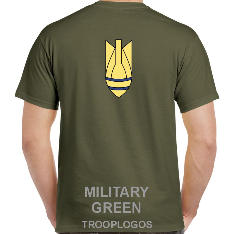 EOD Bomb Printed Cotton T-shirt