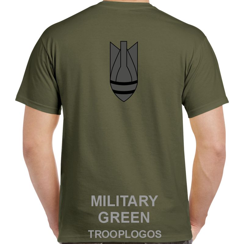 EOD Bomb Printed Cotton T-shirt