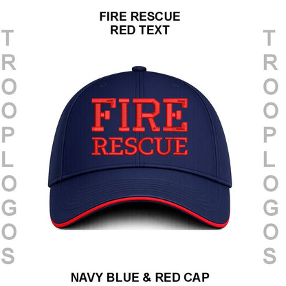 Fire Rescue Baseball Cap