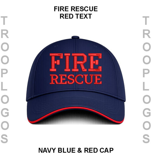 Fire Rescue Baseball Cap