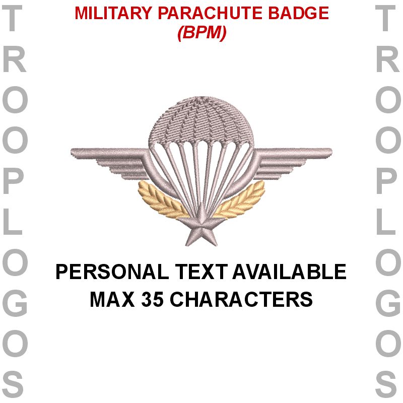 Military Parachute Badge BPM