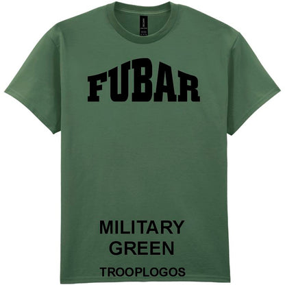 FUBAR Printed Cotton T-shirt