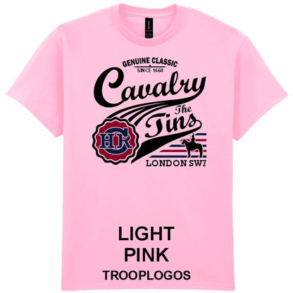 Genuine Classic Cavalry The Tins Printed Cotton T-shirt