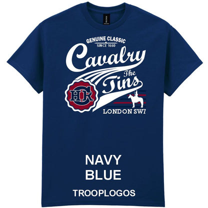 Genuine Classic Cavalry The Tins Printed Cotton T-shirt