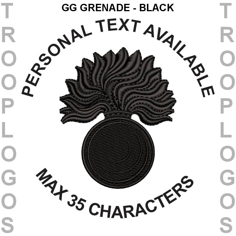 Grenadier Guards Grenade Black