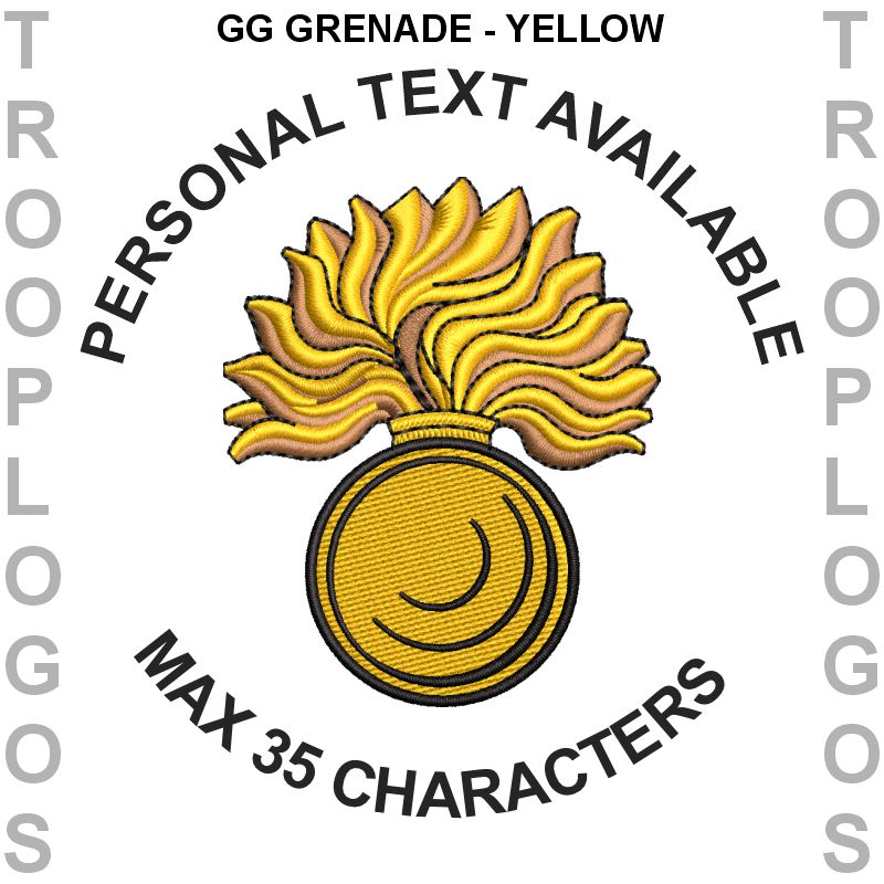 Grenadier Guards Grenade Yellow