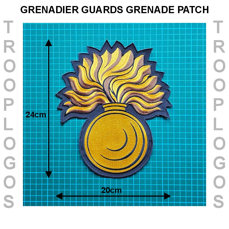 Grenadier Guards Grenade Bikers Patch