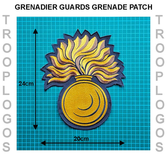 Grenadier Guards Grenade Bikers Patch