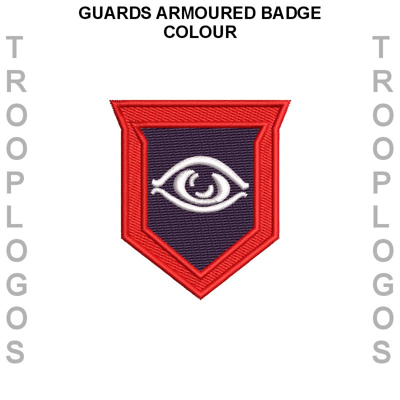 Guards Armoured Badge Colour