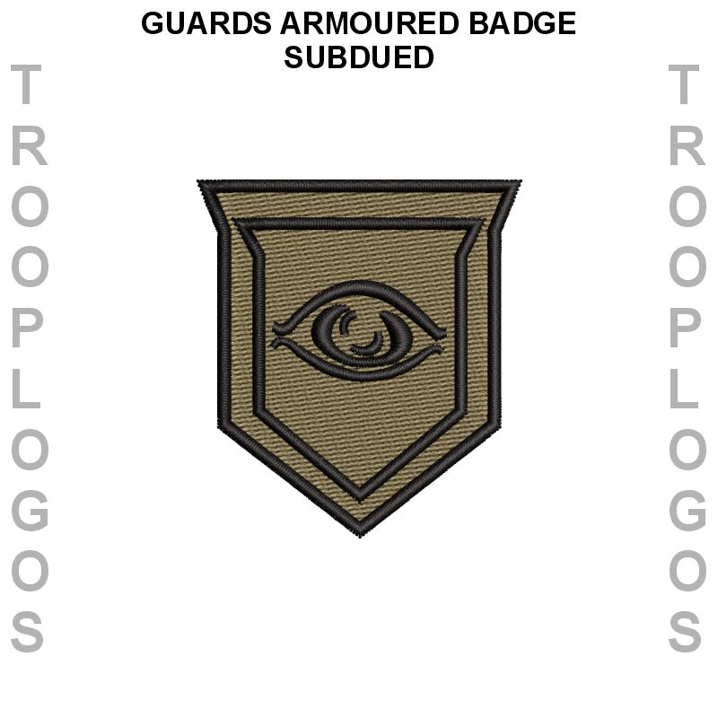Guards Armoured Badge Subdued