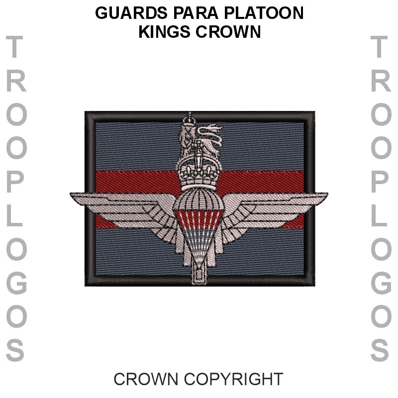 Guards Para Platoon Kings Crown