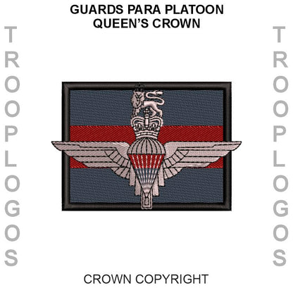 Guards Para Platoon Queens Crown