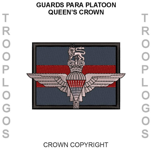 Guards Para Platoon Queens Crown