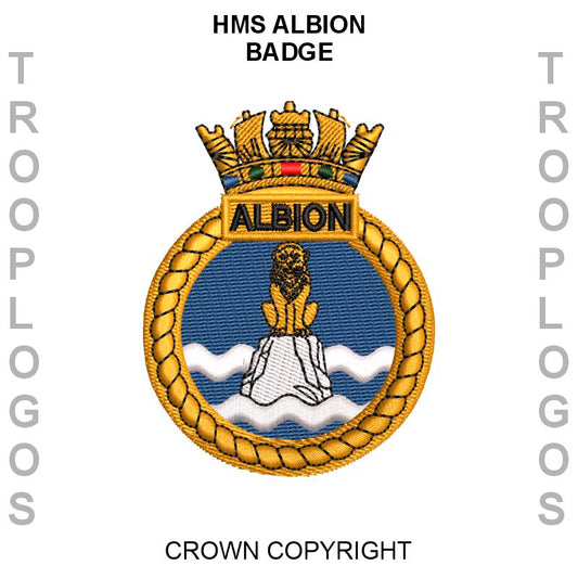 HMS Albion badge