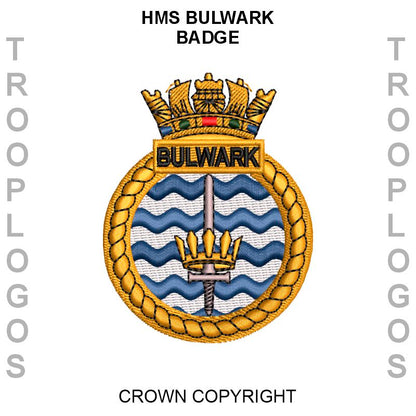 HMS Bulwark Badge