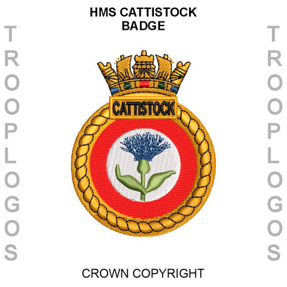 HMS Cattistock Badge
