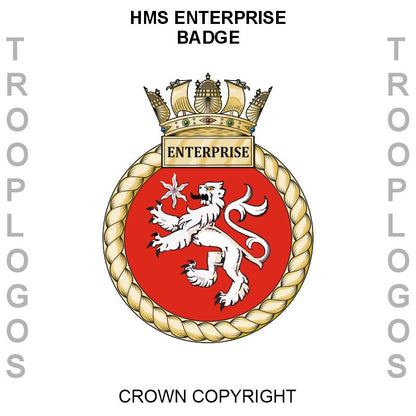 HMS Enterprise Badge