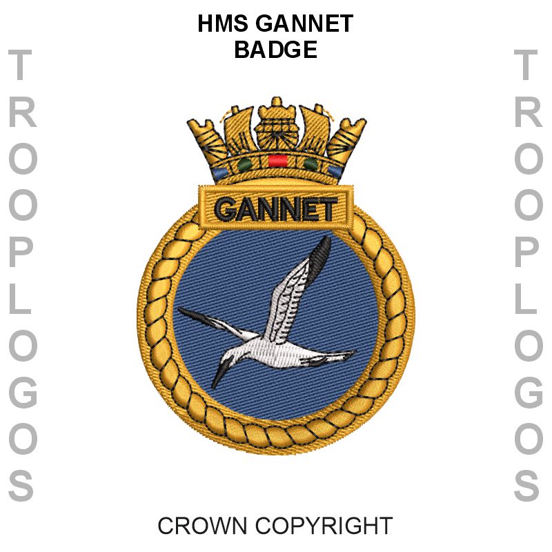 HMS Gannet Badge