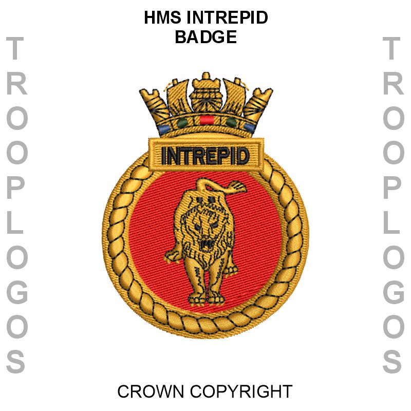 HMS Intrepid Badge