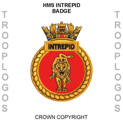 HMS Intrepid Badge