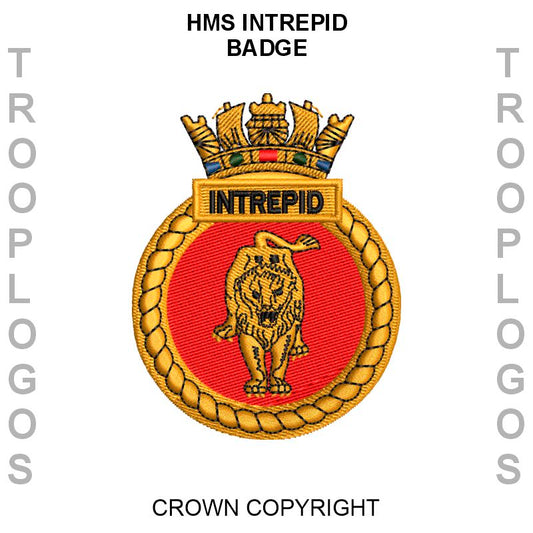 HMS Intrepid Badge