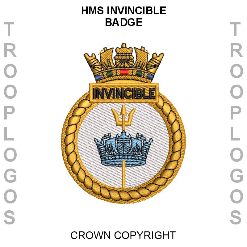 HMS Invincible Badge