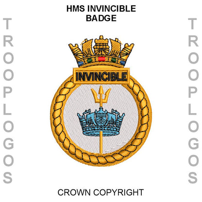 HMS Invincible Badge