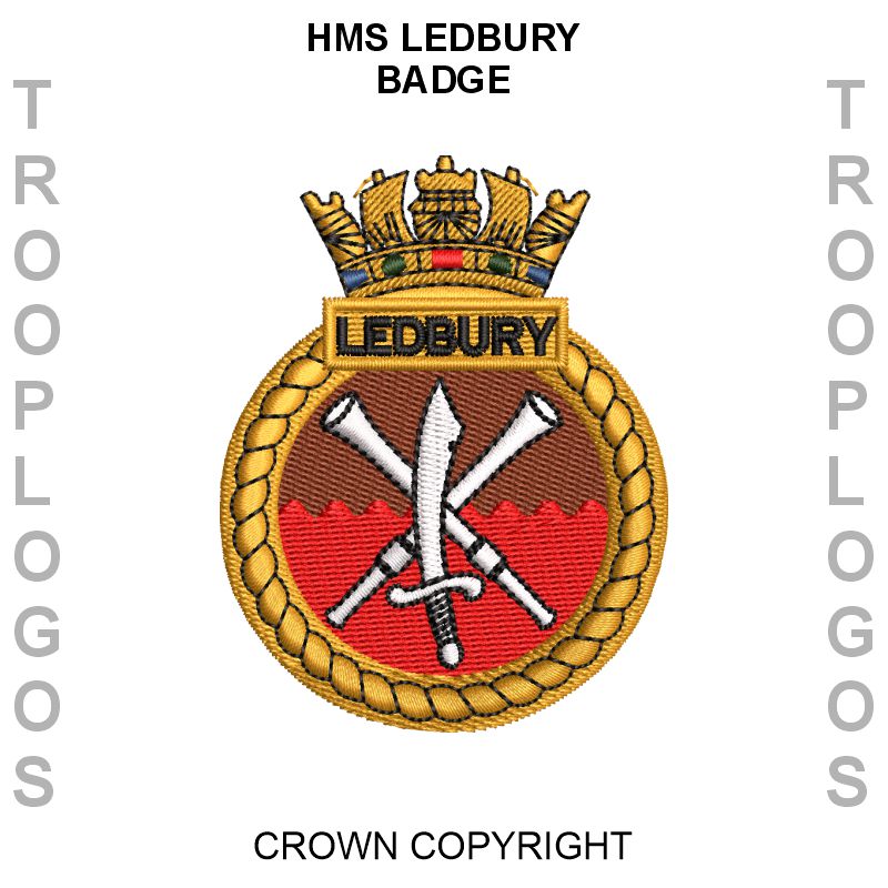 HMS Ledbury Badge