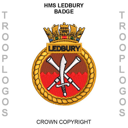 HMS Ledbury Badge