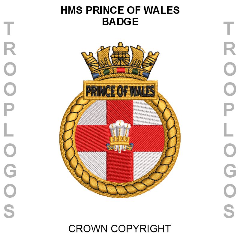HMS Prince of Wales Badge