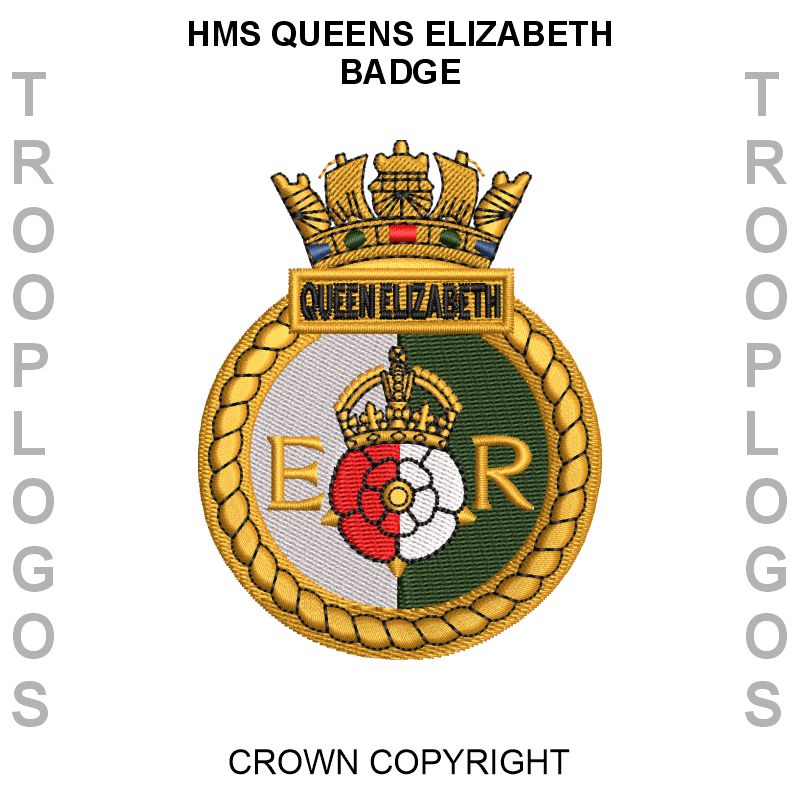 HMS Queen Elizabeth Badge
