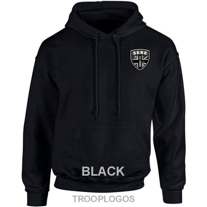 SERE School Badge Printed Unisex Hoodie