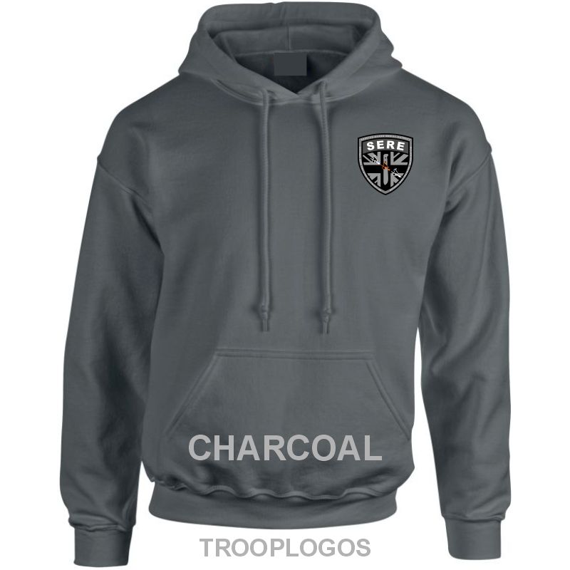 SERE School Badge Printed Unisex Hoodie