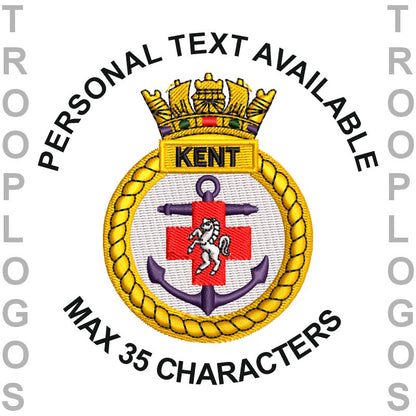 HMS Kent Badge