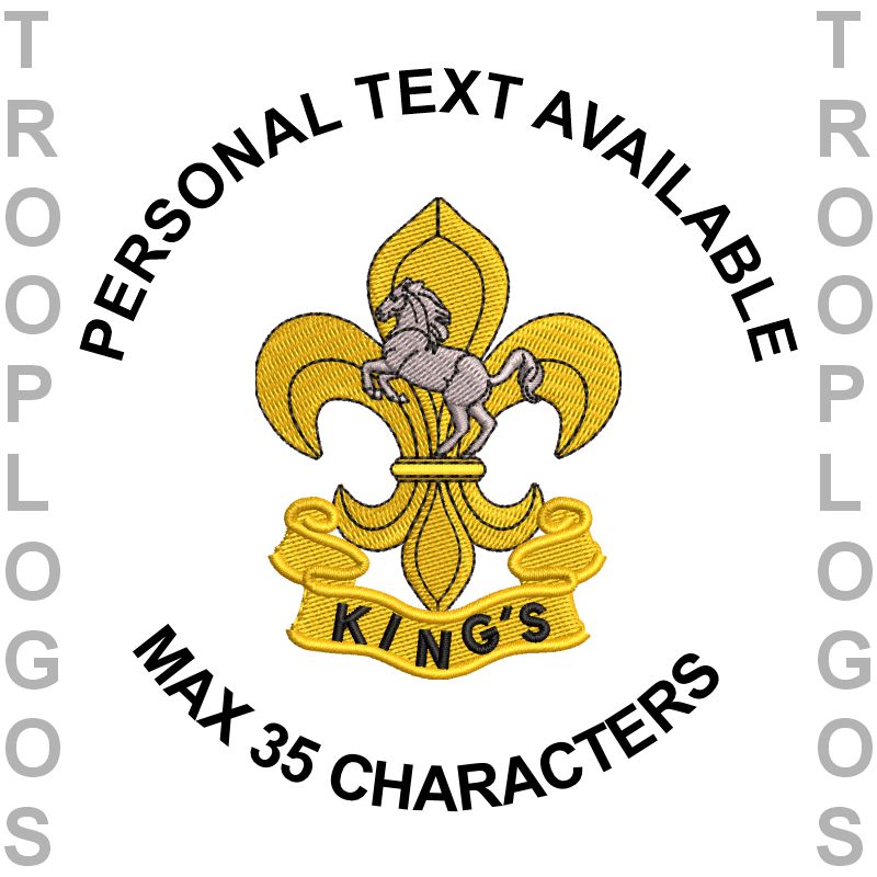 The Kings Embroidered Badge