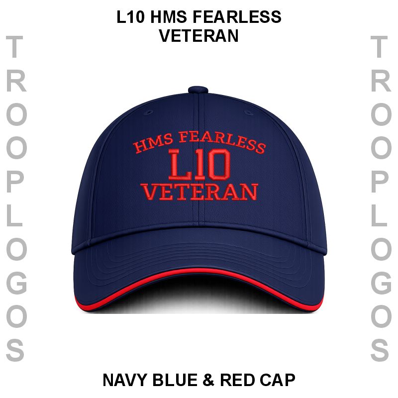 Royal Navy Assualt Ship Embroidered Baseball Cap