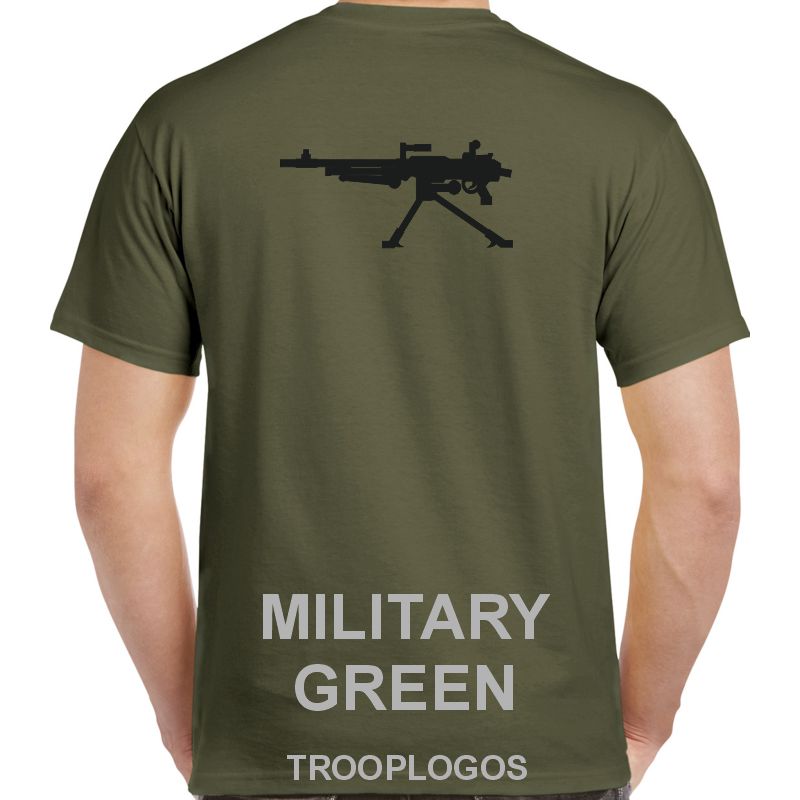 Machine Gun Platoon Cotton T-shirt