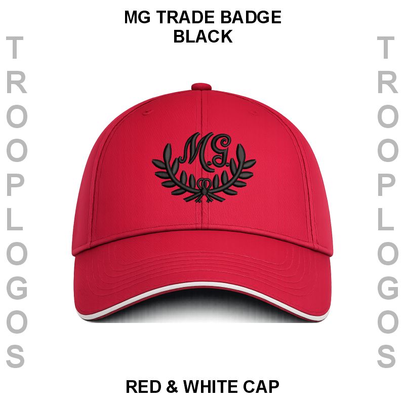 Machine Gun Platoon Embroidered Baseball Cap